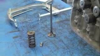 How To Use A Valve Spring Compressor [upl. by Singband204]