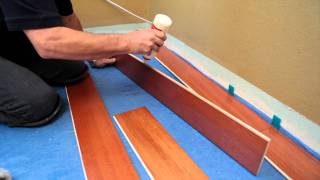 How to Install a Hardwood Floating Floor [upl. by Fitalludba991]