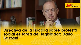 Directiva de la Fiscalía sobre protesta social es tarea del legislador Darío Bazzani [upl. by Yerbua83]