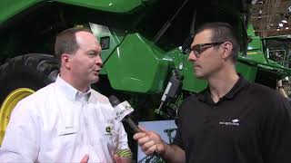 Agritechnica John Deere unveils the X9 twin rotor combine [upl. by Inman159]