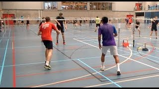 Mens doubles A 14 final 06102018 Dendermonde Belgium [upl. by Sila801]