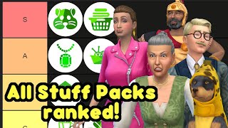 Ranking All Sims 4 Stuff Packs [upl. by Kit]