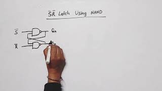 SR latch Using NAND Gate  Set reset latch Using NAND [upl. by Asimaj4]