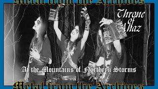 SWEDISH Black Metal Gem Throne of Ahaz 🇸🇪  At the Mountains of Northern Storms  1992 [upl. by Renee]