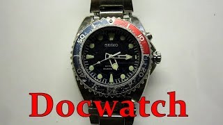 Changement dun accu sur SEIKO 5M62 0BL0 [upl. by Ahsal83]