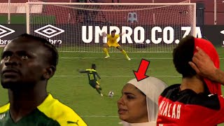 Breathtaking Penalty Kicks  Afcon finals Senegal vs Egypt [upl. by Lucille900]