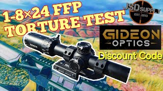 Gideon Optics Guardian 18×24 FFP Torture Test and review lpvo trending gideon optics discount [upl. by Dulciana]