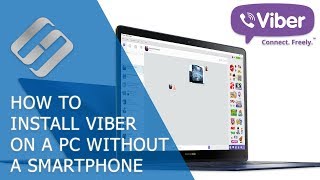 How to Install Viber On a Computer Without Using a Smartphone 💬 💻 📵 [upl. by Kosaka]