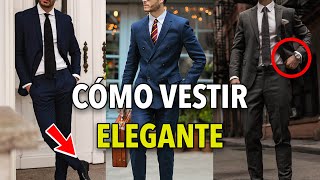 Cómo ser ELEGANTE al VESTIR – Guía para HOMBRES 👔 [upl. by Lucilia205]