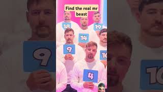 Find the real mr beast shorts ytshorts mrbeast mr [upl. by Mcneely]