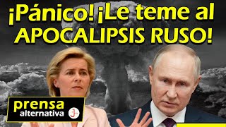 Von der Leyen gritó miedo ¡Europa puede convertirse en cenizas [upl. by Anaicilef]