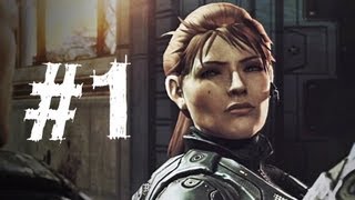 Gears of War Judgment Gameplay Walkthrough Part 1  Intro  Campaign Chapter 1 [upl. by Eeldarb]