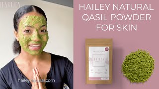 Qasil Powder for Skin  Hailey Natural [upl. by Yduj]