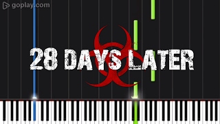 28 Days later theme  Piano Tutorial [upl. by Lila]