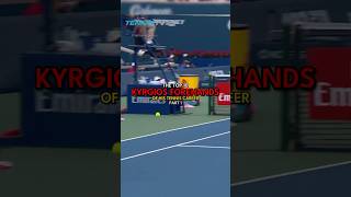 Top 10 kyrgios forehands in Tennis  Part 1 [upl. by Waverly]