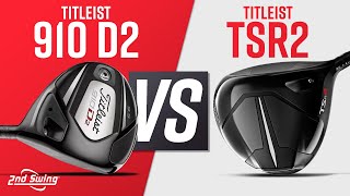 Titleist TSR2 vs Titleist 910 D2  Titleist Driver Comparison [upl. by Barbuto233]