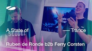 Ferry Corsten b2b Ruben de Ronde  A State Of Trance Episode 1195 ADE Special Guest Mix [upl. by Eittap22]