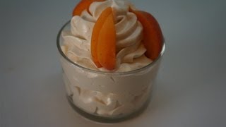 Mousse aux abricots recette facile et rapide [upl. by Elyc]