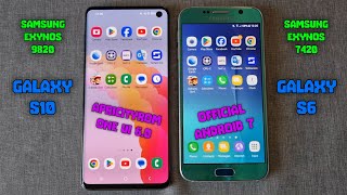 Samsung Galaxy S10 Exynos 9820 vs Samsung Galaxy S6 Exynos 7420  Speed Test 2024 [upl. by Keller]