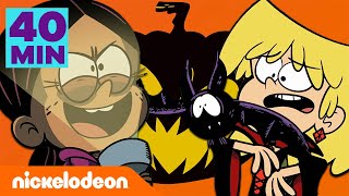 Loud House y los Casagrande  ¡Maratón de Halloween  Nickelodeon en Español [upl. by Wang]