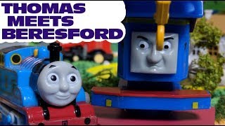 Thomas and friends  Thomas meets Beresford Journey Beyond Sodor  capsule toys plarail [upl. by Adaliah]