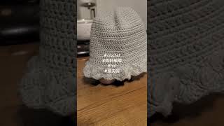 crochet 鉤針編織 hat 漁夫帽 [upl. by Lothar]