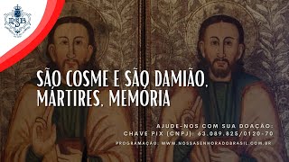 Homilia com Padre Pedro Funari  Memória de São Cosme e São Damião mártires [upl. by Lustig663]