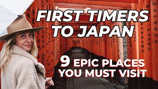 TOP 9 BEST PLACES to visit in JAPAN [upl. by Cohen]