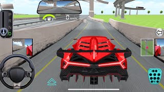 Brand New Red Color Car Is Ready For Parking  3d Driving Class  ios android  gameplay Cargame [upl. by Au134]