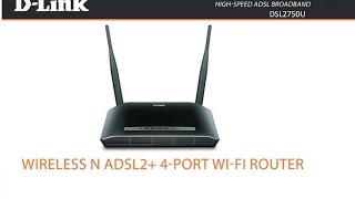 الشرح 84  شرح اعداد مودام DLINK DSL 2750U بريدج [upl. by Naves]