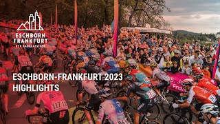 EschbornFrankfurt 2023 I Highlights Eliterennen [upl. by Letrice518]