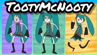 TootyMcNooty Miku  TikTok Animation from tootymcnooty [upl. by Eikciv]