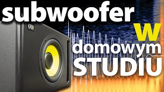 SUBWOOFER w domowym studiu [upl. by Airahs801]