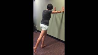 Ankles Feet Flexor hallucis longus stretch [upl. by Pansie502]