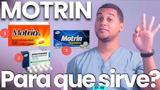 MOTRIN PARA QUE SIRVE  3 COSAS [upl. by Akehsal]