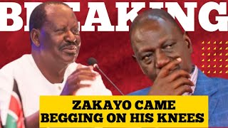 Raila Take Utern Exposed Ruto At Toi Market In Nairobi [upl. by Eirrok]