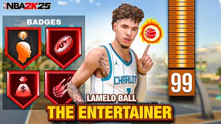 LAMELO BALL Build With 99 PASS ACCURACY is INSANE on NBA 2K25 [upl. by Ormiston]