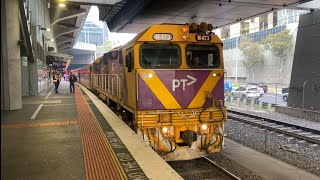 VLine N473 City of Warragul Arriving at Southern Cross Station from Bairnsdale [upl. by Yanehc508]