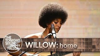 WILLOW home  The Tonight Show Starring Jimmy Fallon [upl. by Angil]