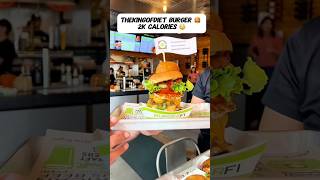 2K calories per burger 😳😳😳 [upl. by Nerta326]