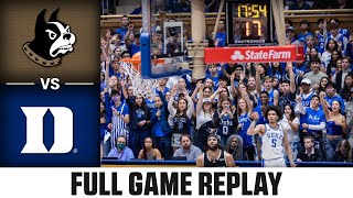 Wofford vs Duke Full Game Replay  202425 ACC Men’s Basketball [upl. by Elvah819]