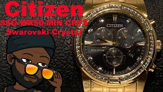 Gold Citizen Eco Drive SSG WR50 MIN CRYS  AYO Daeni [upl. by Maroney273]