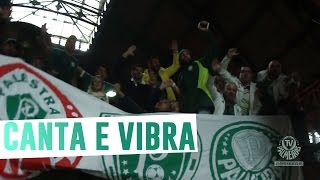 Torcida canta o amor pelo Palmeiras em Montevidéu [upl. by Nanci]