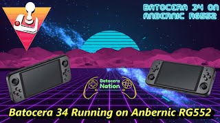 Batocera 34 Running on Anbernic RG552 [upl. by Brit730]