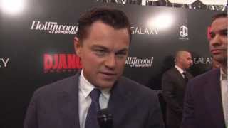 Leonardo DiCaprio  Django Unchained NY Premiere Red Carpet Django Sin CadenasDesencadenado [upl. by Bird]