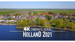 HOLLAND 2021 Drone 4K 🇳🇱  Netherlands Nederland [upl. by Marquez]