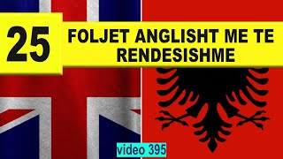 Anglisht I 25 Foljet anglisht me te rendesishme I Anglisht shqip perkthim I video 395 [upl. by Noxaj125]