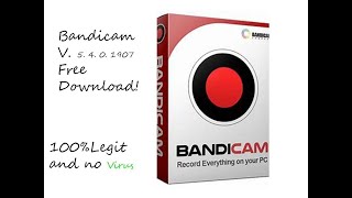 BANDICAM CRACK FREE 2022  TUTORIAL  BANDICAM 2022 [upl. by Cassiani]