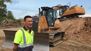 Europe CASE Customer Testimonial  Woods Waste UK  1150M Dozer [upl. by Coulson]