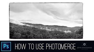 MAKE PANORAMAS WITH PHOTOMERGE [upl. by Maurreen493]